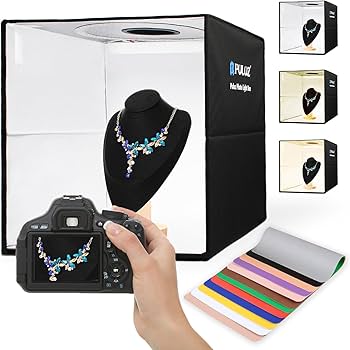 Amazon | PULUZ 40cm撮影ボックス 簡易スタジオ 40cm 撮影ブース調光 Amazon | PULUZ 40cm撮影ボックス 簡易スタジオ 40cm 撮影ブース調光