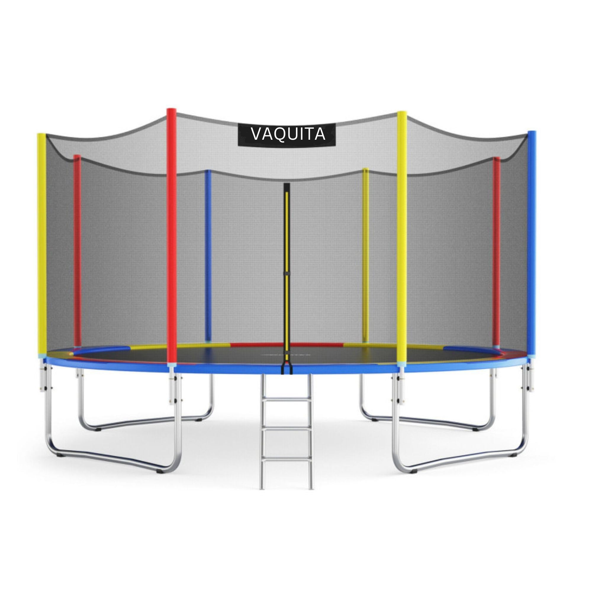 See full amazon price history chart for VAQUITA Jumping Trampoline with Safety Enclosure Net, Poles, Safety Pad, Jumping Mat for Kids & Adults | Indoor & Outdoor (12 FEET, Rainbow) VAQUITA Jumping Trampoline with Safety Enclosure Net, Poles, Safety Pad, Jumping Mat for Kids & Adults | Indoor & Outdoor (12 FEET, Rainbow) (B0CNYS6289) Amazon Price History, Amazon Price Tracker