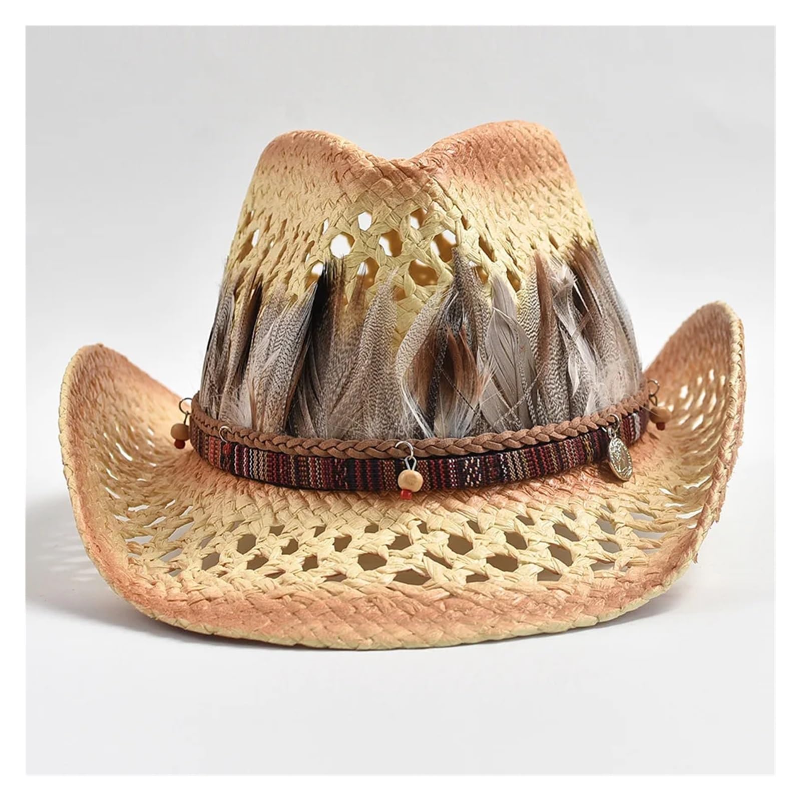 Sommer Aushöhlen Kühl Stroh Hüte for Frauen Outdoor Urlaub Strand Sonnenhut Capeline Paille Femme