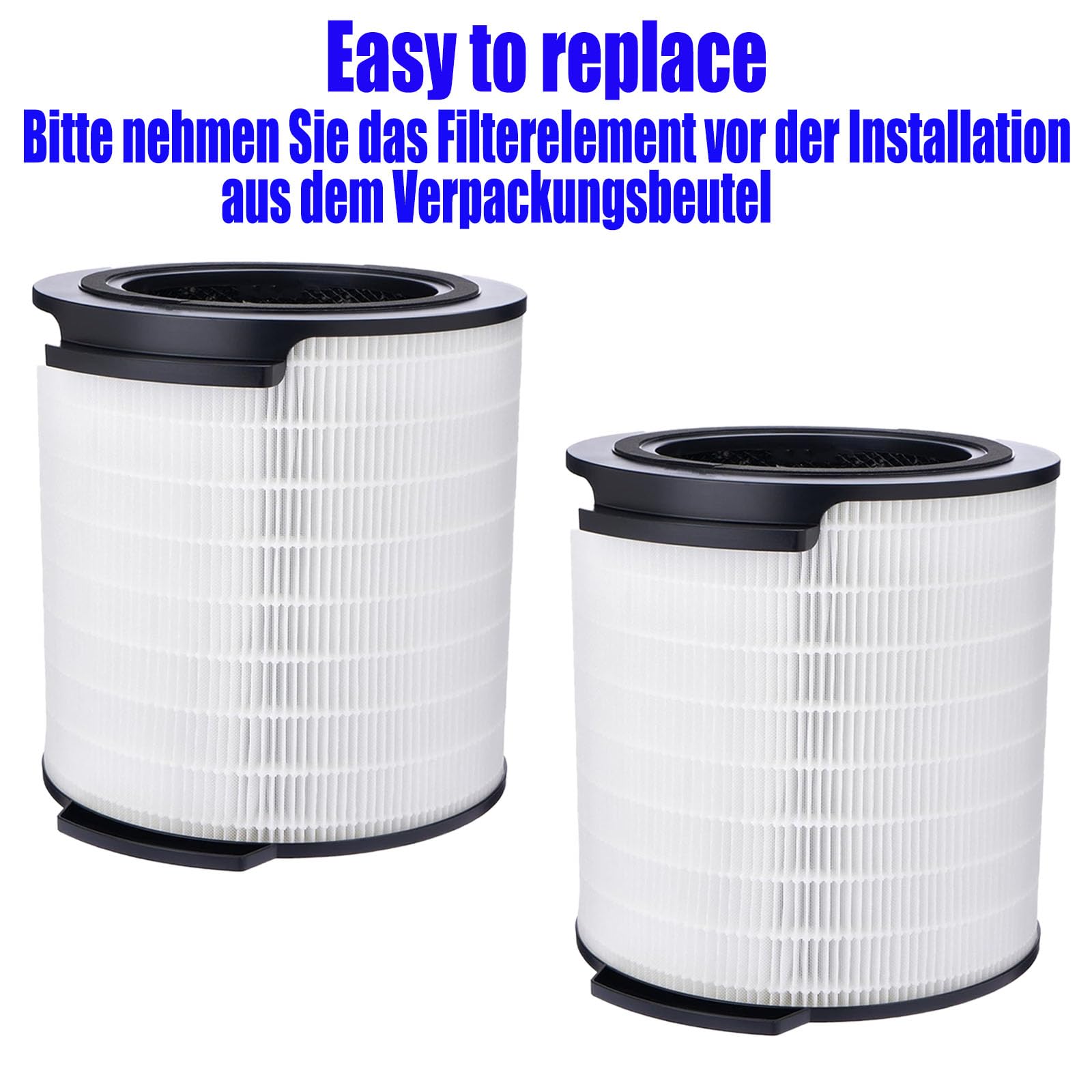 2 filtros de repuesto FY1700 para purificador de aire Philips AC1711 AC1715 serie 1000i