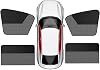 Protector Solar Lateral para Ventanas de Auto Compatible con Kia Sonet 2020-2023, Paquete de 4, Cortinas para Ventanas de Auto para Bloquear el Sol, Malla Magnética Protección contra Calor y Rayos UV para Camping 1