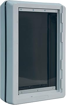 Ideal Pet Products Designer Series Ruff-Weather Pet Door with Telescoping Frame, Extra Large, 9.75" x 17" Flap Size
