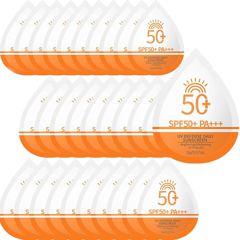 Protetor solar corporal Phanund FPS 50+, sachês individuais, Pacote com 30