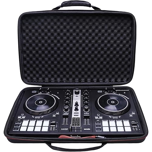 LTGEM DJ Controller Case for Hercules DJControl Inpulse 300 MK2 - Hard Storage Travel Protective Carrying Bag