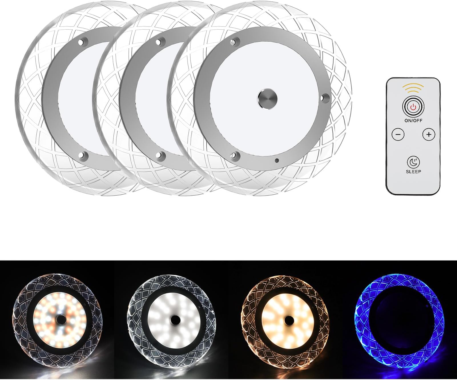 BlueFire RV Lights Interior, 600LM RV Ceiling Dome Lights