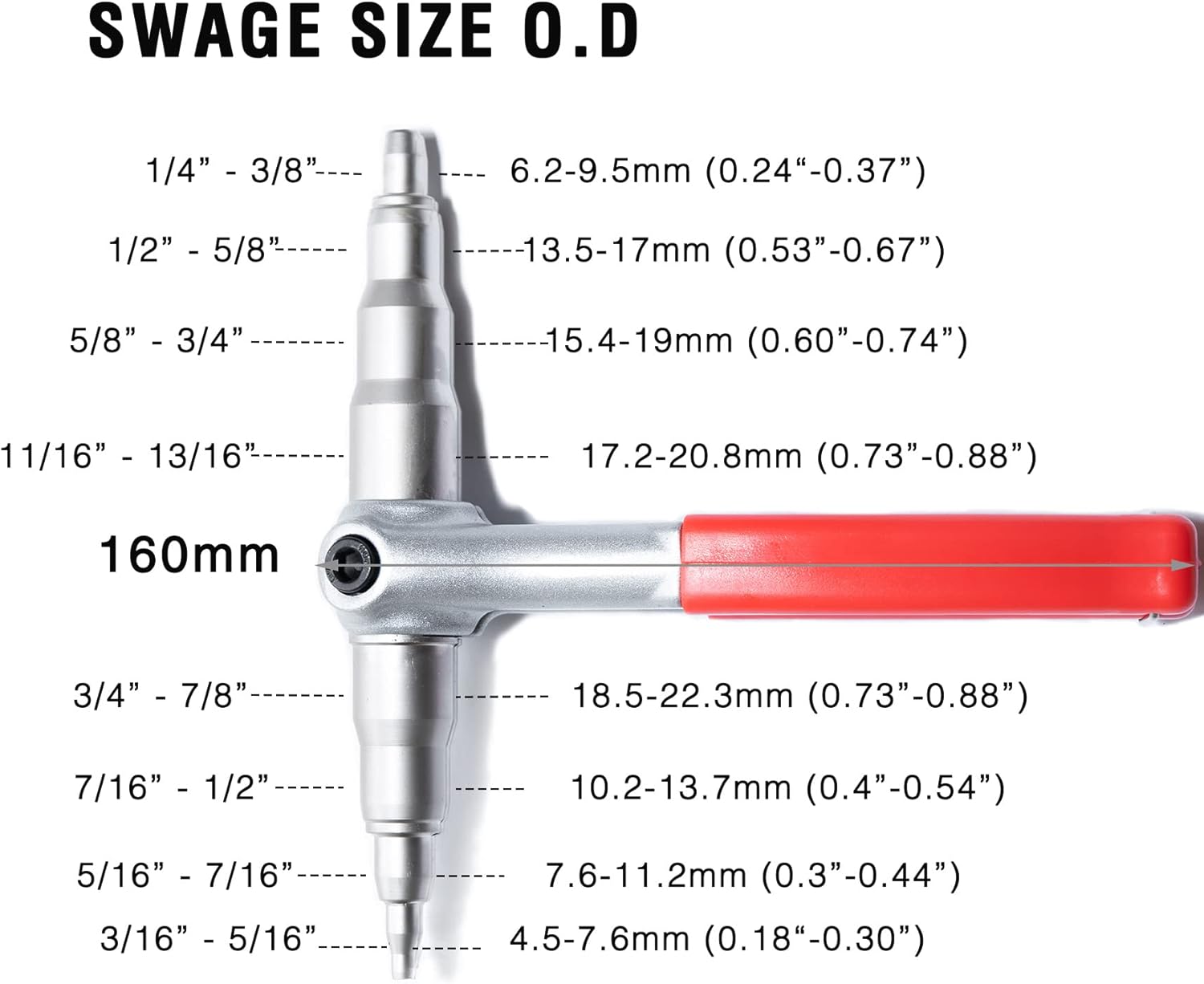 Copper Pipe Swaging Tool for HVAC & Refrigerator Line Repair in Nepal