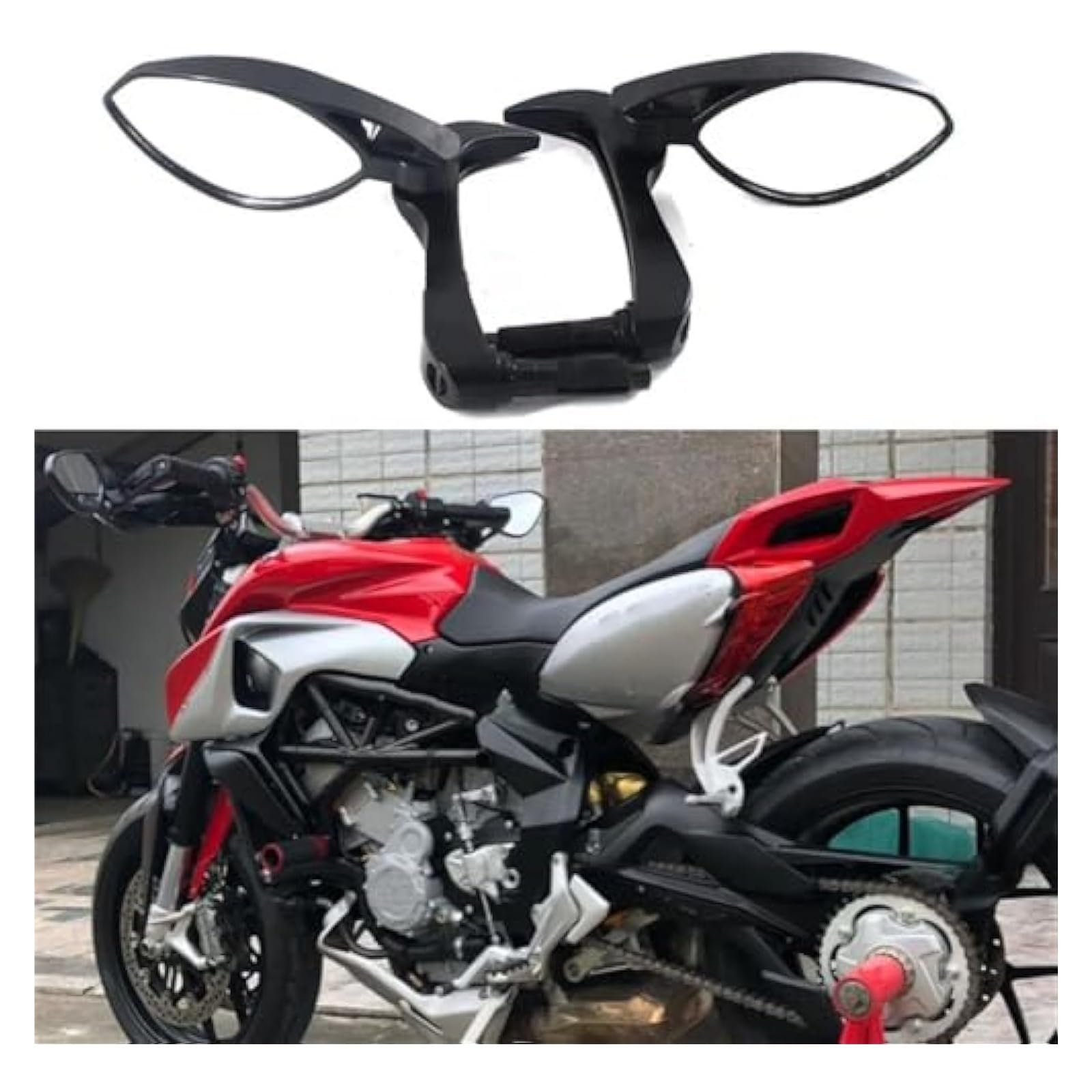 Amazon | バイク バックミラー 用 MV アグスタ 用 リヴァーレ 800 2014 