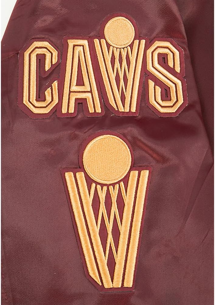 Pro Standard Womens NBA Old English Satin Jacket