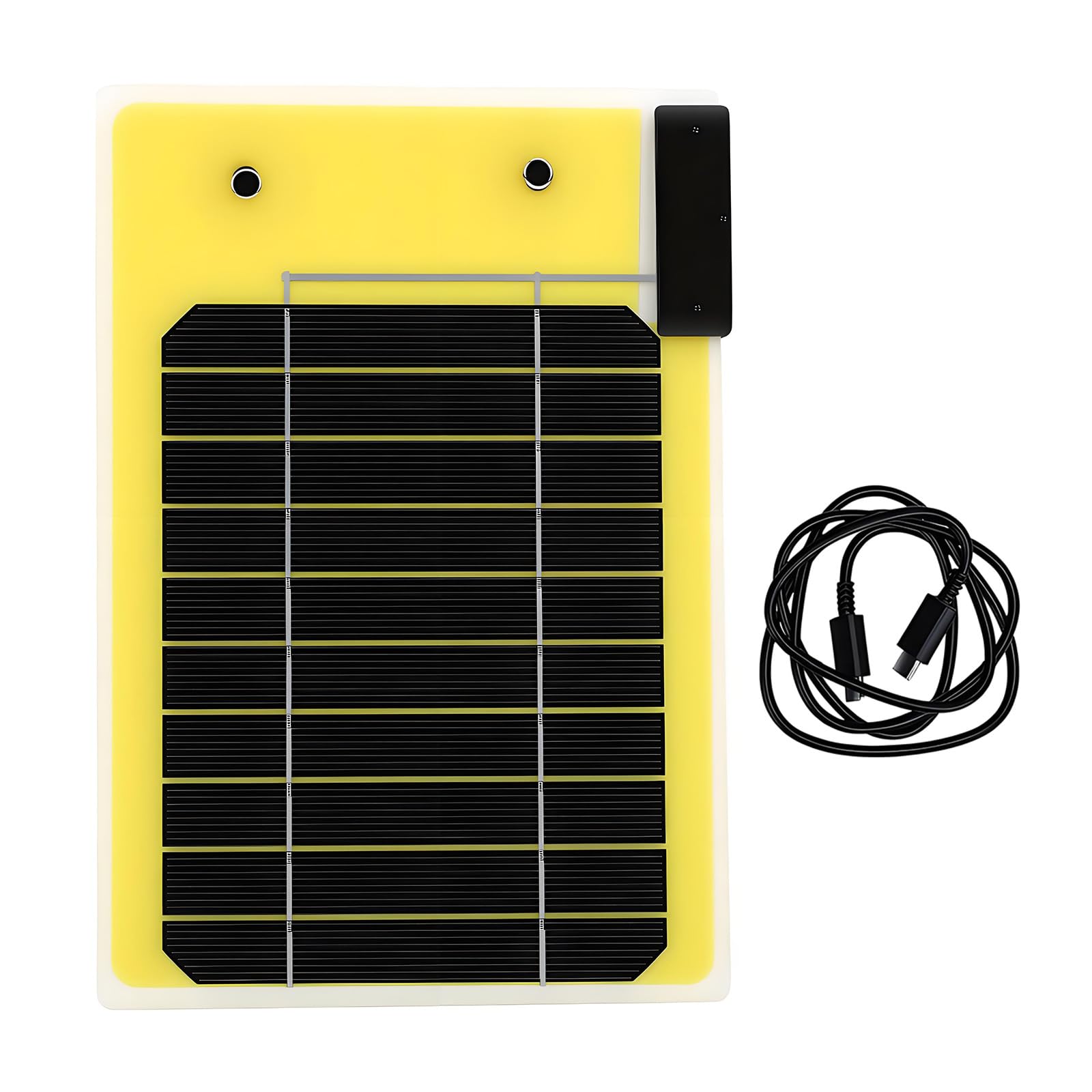Cazstyk B Solar Charging Panel Portable Double Us Solar Panel Charging Oard For Camping Trip Power And Travel For Camping And Hiking