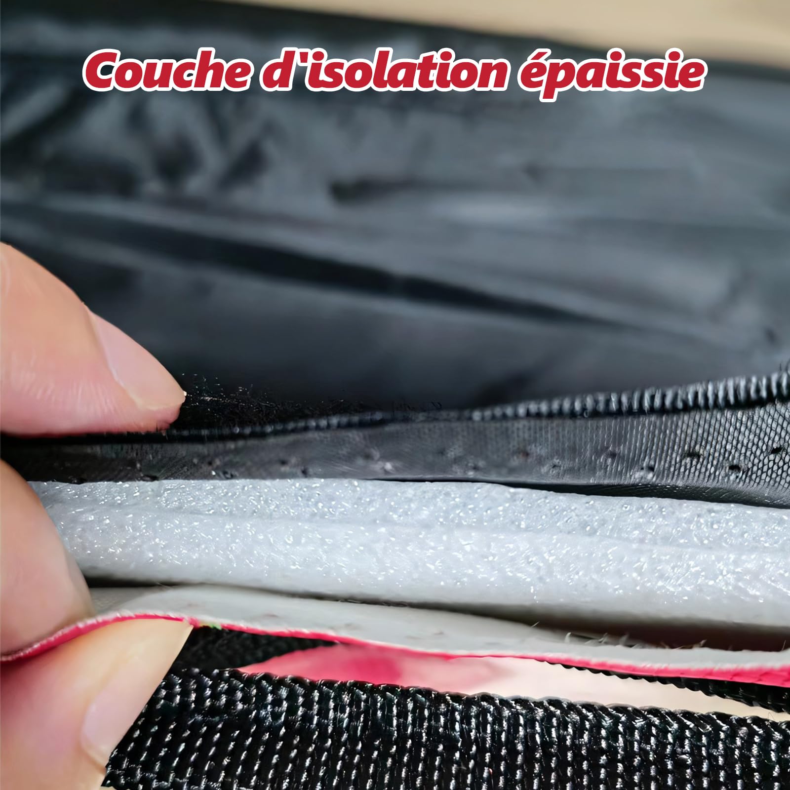 LOVIVER Sacs à Pizza pour Transport de Pizza Sacs Chauffants pour Pizza Sac Isotherme Portable Sacs Isothermes pour Pizza pour Camping en Plein Air, 14 Pouces