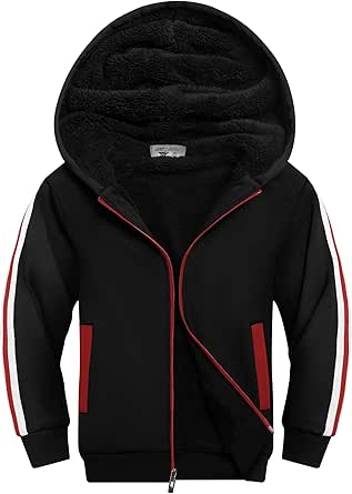SWISSWELL Kids Fleece Zip Hoodie, 6-16