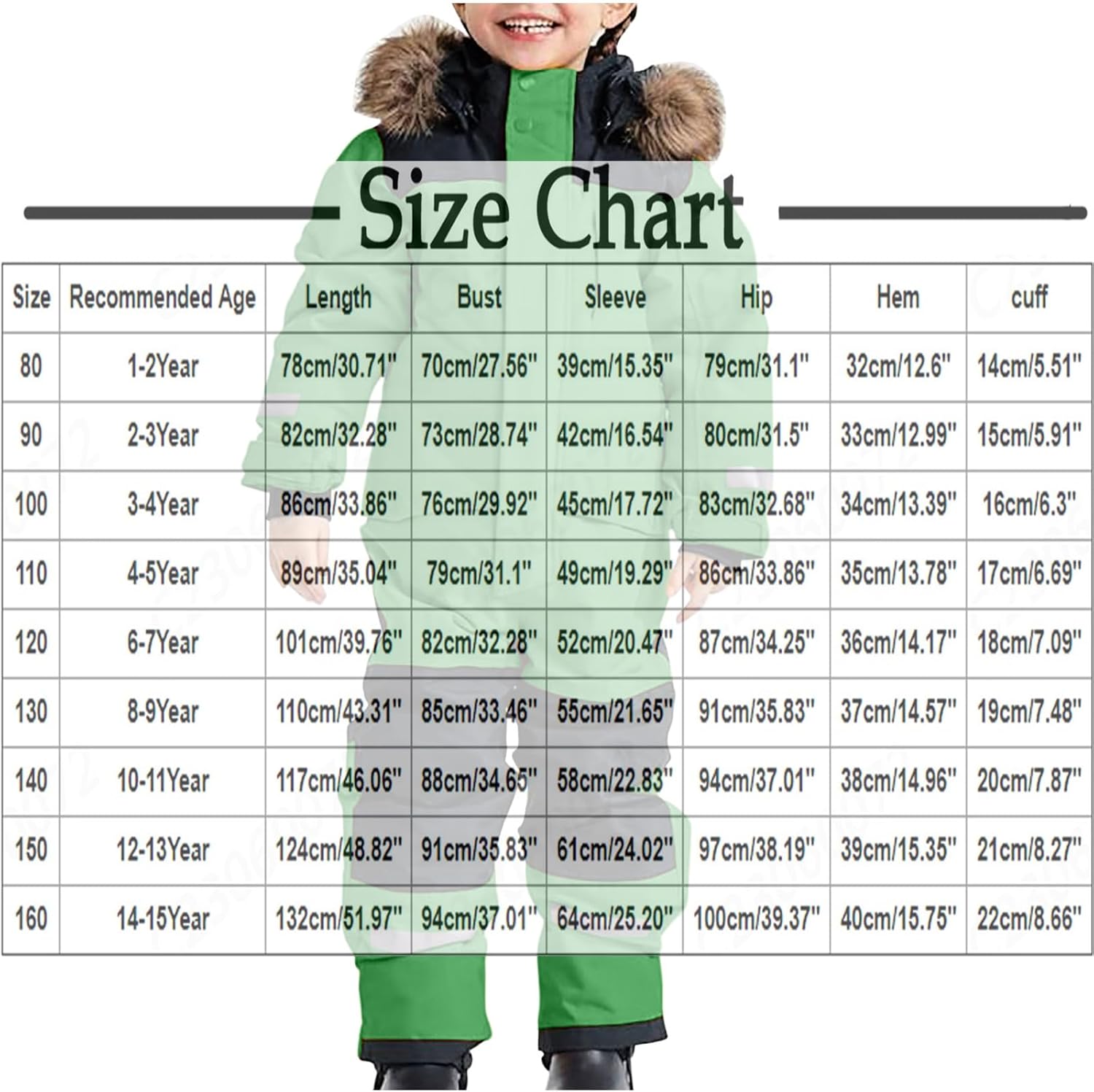 Wkishenl Snow Suit For Kids Girls Boys Waterproof Windproof Winter Outdoor Overalls Snowboarding One Piece Snowsuit Ski Suits