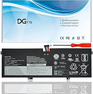 DGTEC L17C4PH1 Laptop Battery for Lenovo Yoga C930 C930-13IKB Series 5B10Q82425 L17M4PH1 5B10Q82426 L17M4PH2 (7.68V 60Wh 7820mAh 4-Cell)