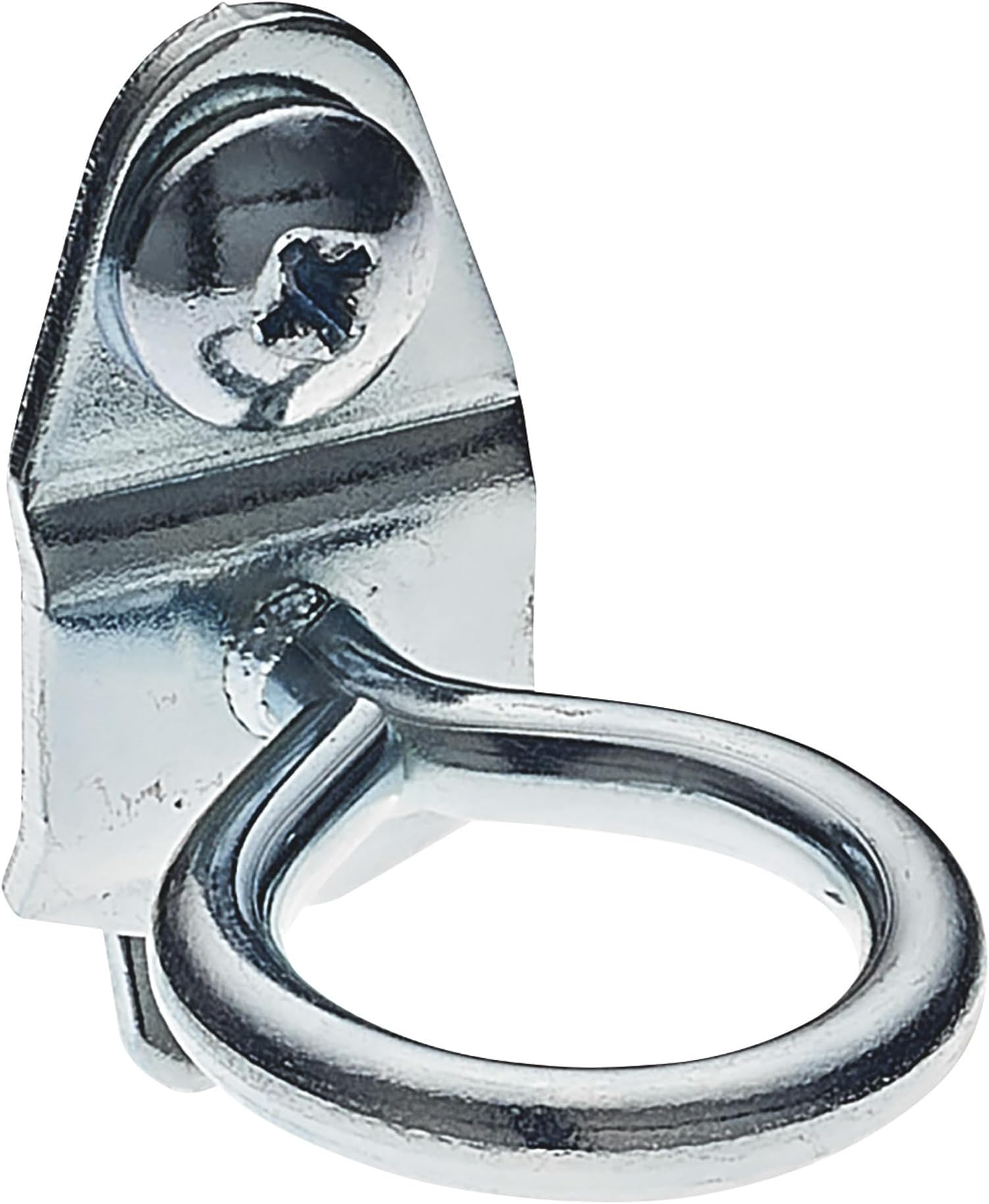 DuraHook Triton Products 74120 1-3/8-Inch Single Ring 3/4-Inch I.D. Zinc Plated Steel Tool Holder for DuraBoard or 1/8 Inch and 1/4 Inch Pegboard, 10-Pack