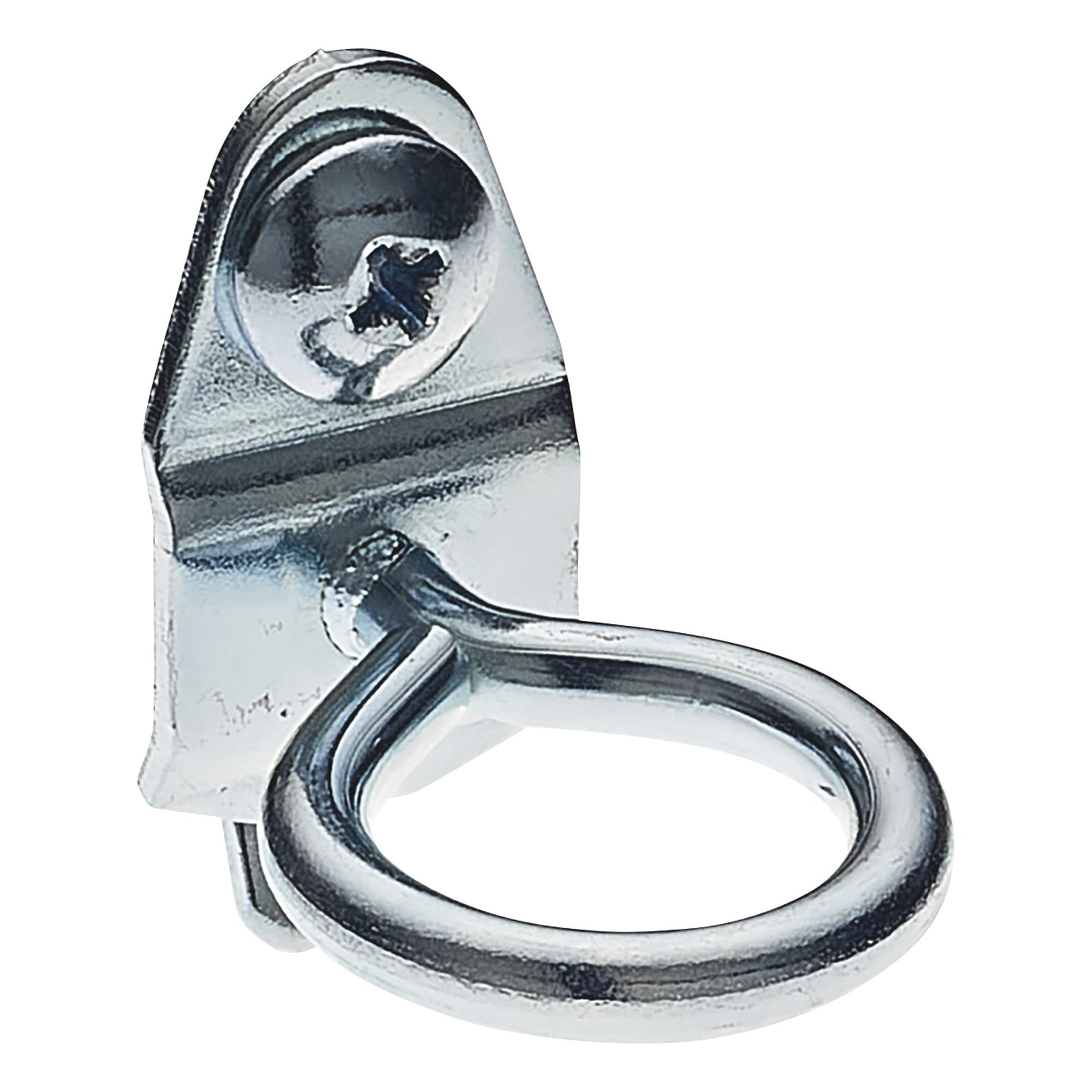 Triton Products 74120 DuraHook 1-3/8-Inch Single Ring 3/4-Inch I.D. Zinc Plated Steel Tool Holder for DuraBoard or 1/8 Inch and 1/4 Inch Pegboard, 10-Pack