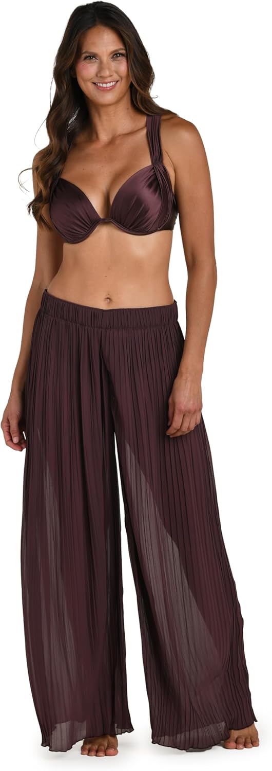 La Blanca Women's Palazzo Pant Swimsuit Cover Up