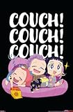 Netflix KPop Demon Hunters &lpar;2025&rpar; - Huntrix Chibi Couch Wall Poster&comma; 34L" x 22&period;4W"&comma; Unframed Version