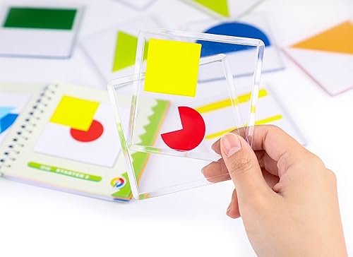 Miniatura 7 de Brain Teaser - Juego de rompecabezas de lógica para niños, adolescentes y adultos - Juguete educativo STEM práctico - Rompecabezas de formas y