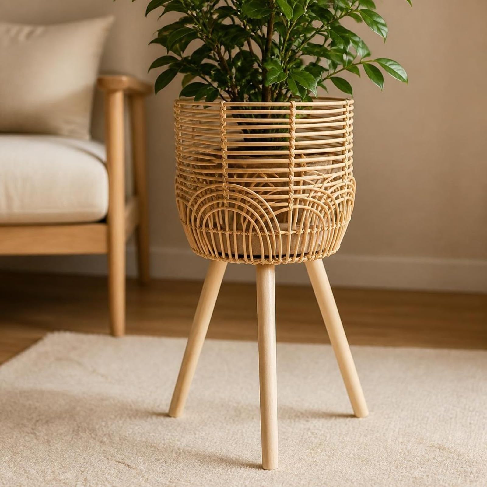 Fioriera con Gambe Leggero Arredamento, M