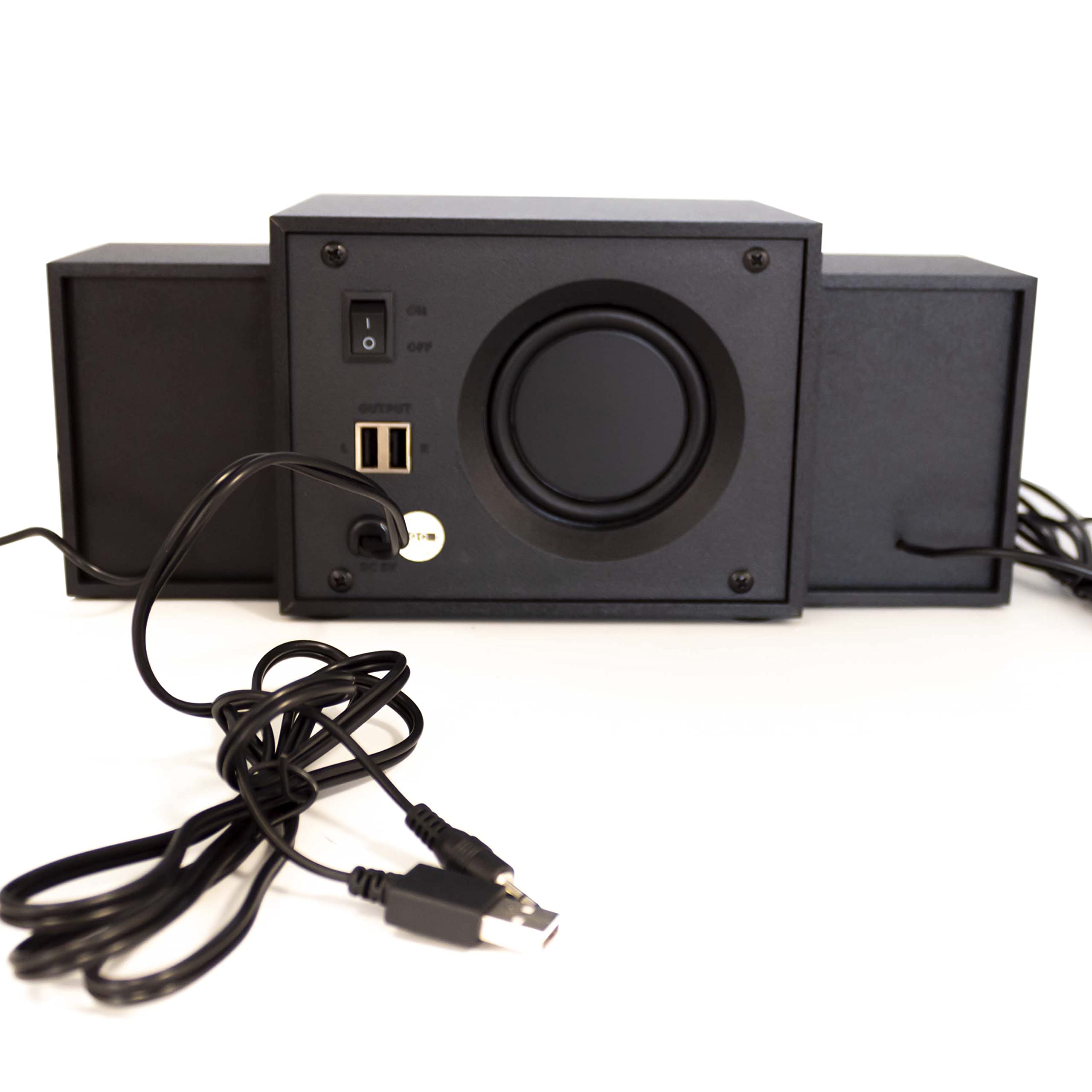 SIMPLETEK Mini Impianto Audio 11W Gaming Per PC Bluetooth | RGB Speaker Altoparlanti