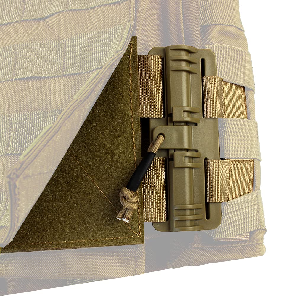 Buy Yunshao Quick Release Buckle Set, Molle Side Belt Cummerbund Fast
