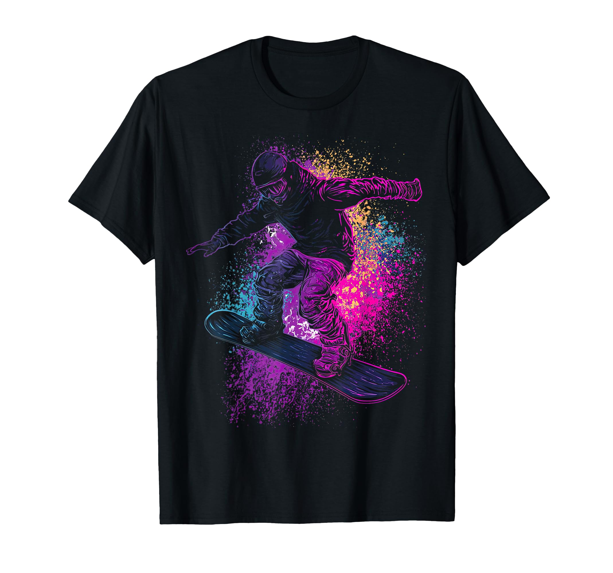Print Snowboard T-Shirt