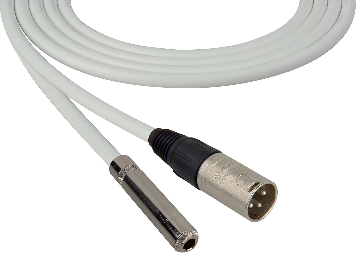 Amazon.com: Sescom SC25XSJWE Canare Star-Quad Cable XLR Male to 1/4 ...