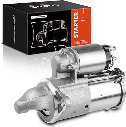 A-Premium Motor de arranque compatible con Chevrolet Aveo 2010 2011 2012, Aveo5 2010-2011 L4 1.6L y Pontiac G3 2010, L4 1.6L, 12V 1.2KW 9 dientes en