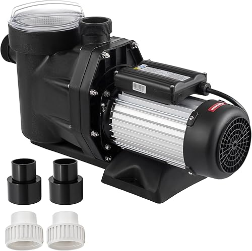 Miniatura 10 de Bomba de piscina 1.5HP 110/220V, bomba de piscina de una sola velocidad 1100W, 6500 GPH Bombas de piscina en el suelo para piscinas, spas, jacuzzis,