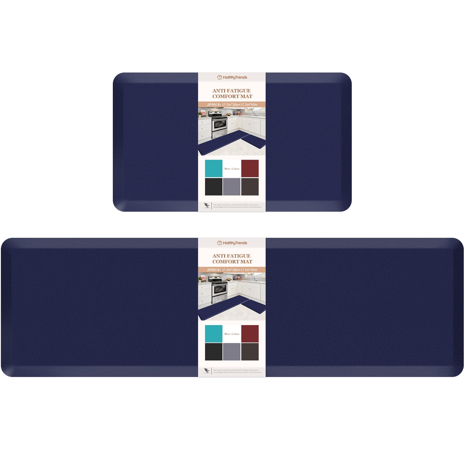HappyTrends 2 PCS Kitchen Mat Cushioned Anti-Fatigue Floor Mat — Amazon image 22