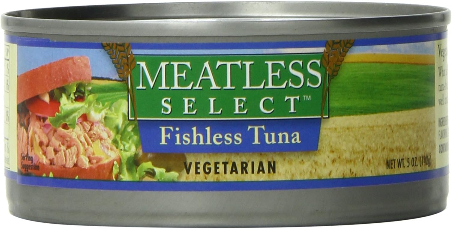 Meatless Select Fishless Tuna, 5 Ounce (Pack of 24)