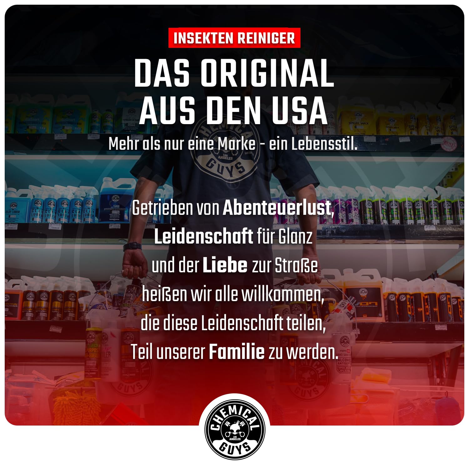 Chemical Guys Bug & Tar Heavy Duty Car Wash Shampoo (473ml)