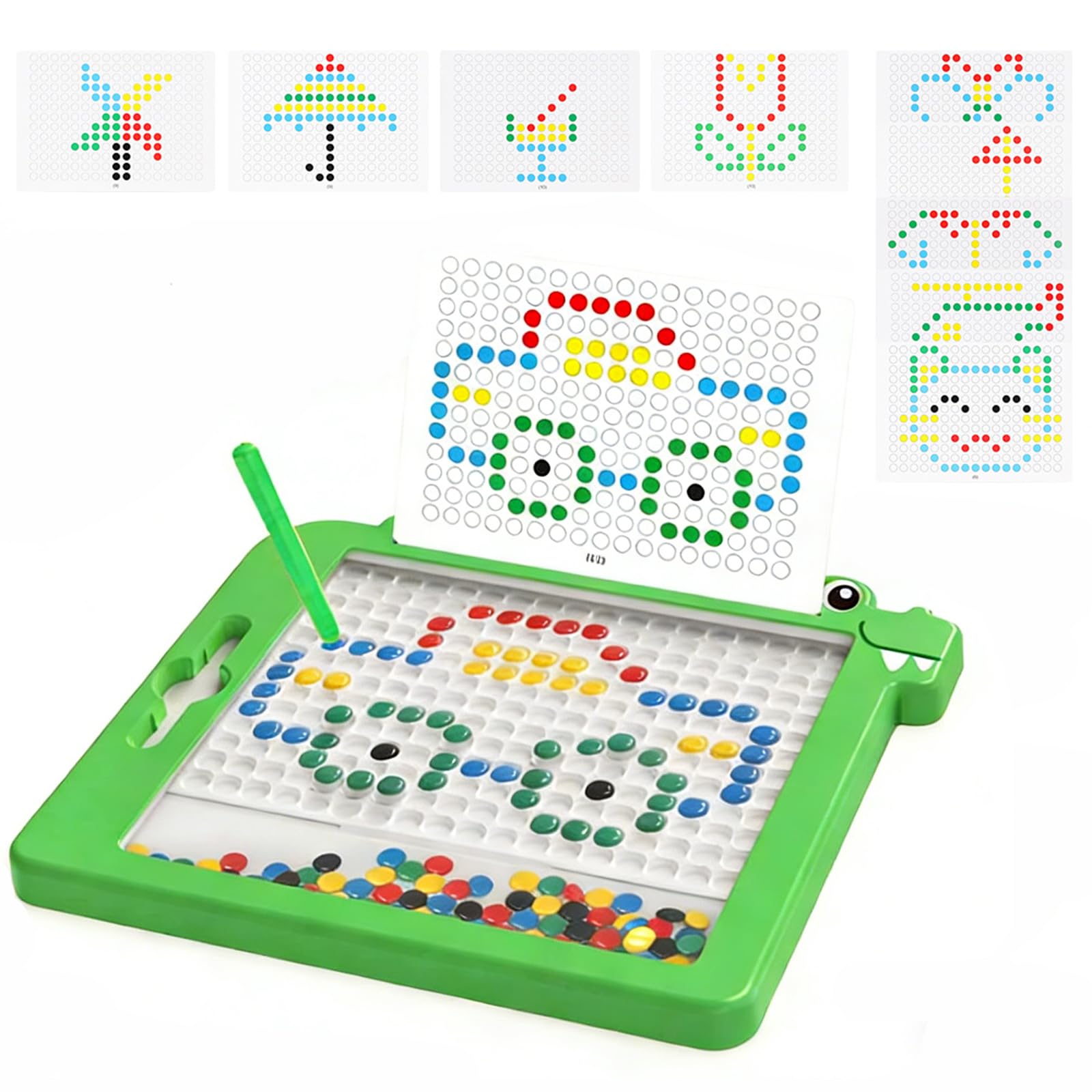 Pack De 2 Tablas De Dibujo Magnéticas Sinrad Para Niños – Pizarra Mágica Con Bolígrafo Magnético, Colores Negro Y Rojo, Ideal Para Desarrollar Creatividad Desde 3 Años