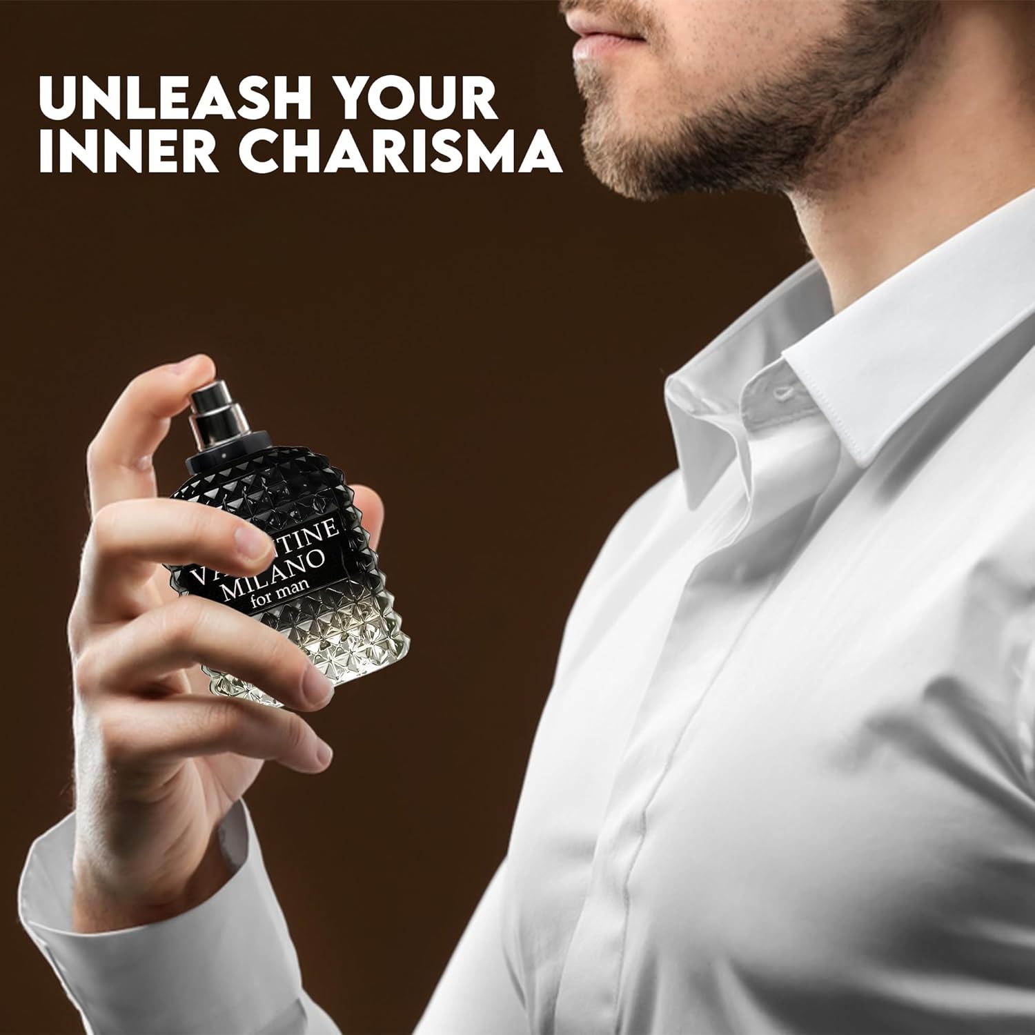 AZAD & Valentine Milano Men's Cologne Set | Long-Lasting Luxury Eau de Parfum Gift for Him (AZAD 3.4 oz + Musk 1.65 oz) | Bold Spicy & Creamy Chocolate Fragrances - Image 7