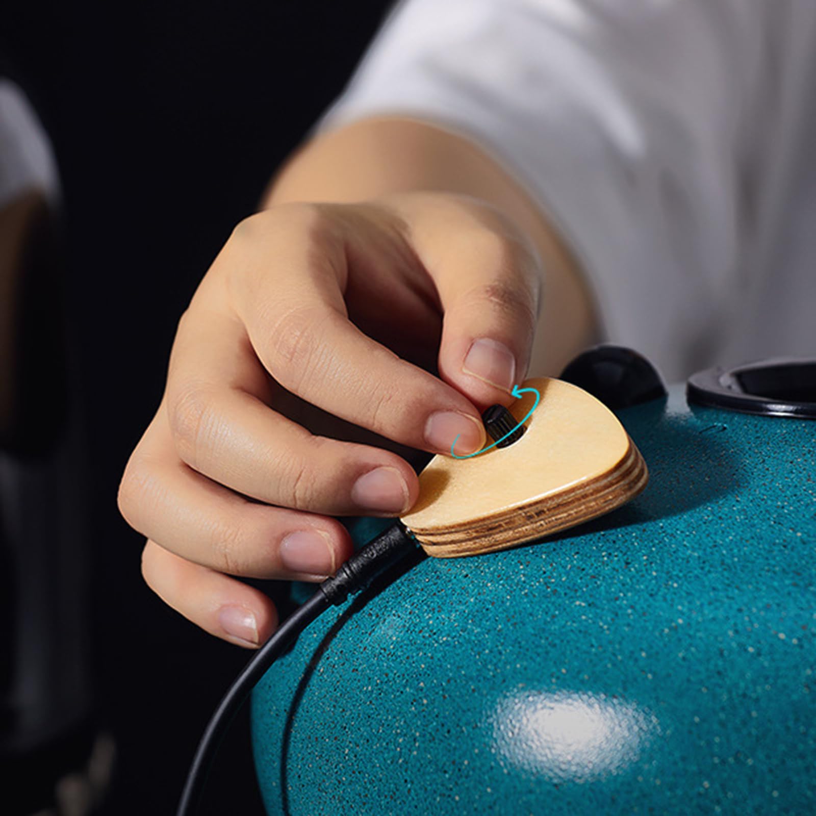 Pickup professionale per parabrezza, tipo di contatto, piccolo tamburo per lingua in acciaio, accessori per strumenti a percussione, tamburo portatile in acciaio