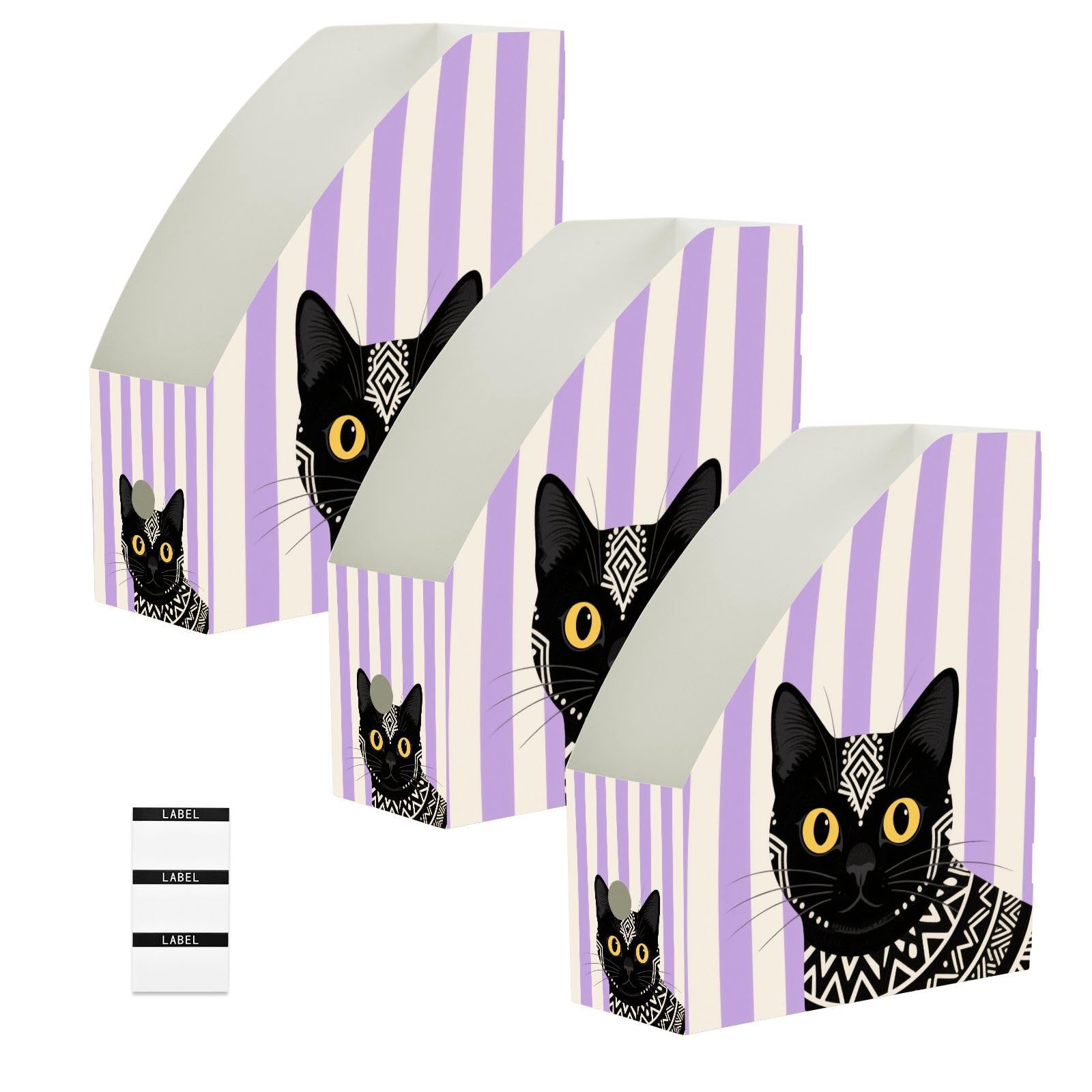 Boîte de rangement pliables pour magazines pour stopper le désordre des papiers A4