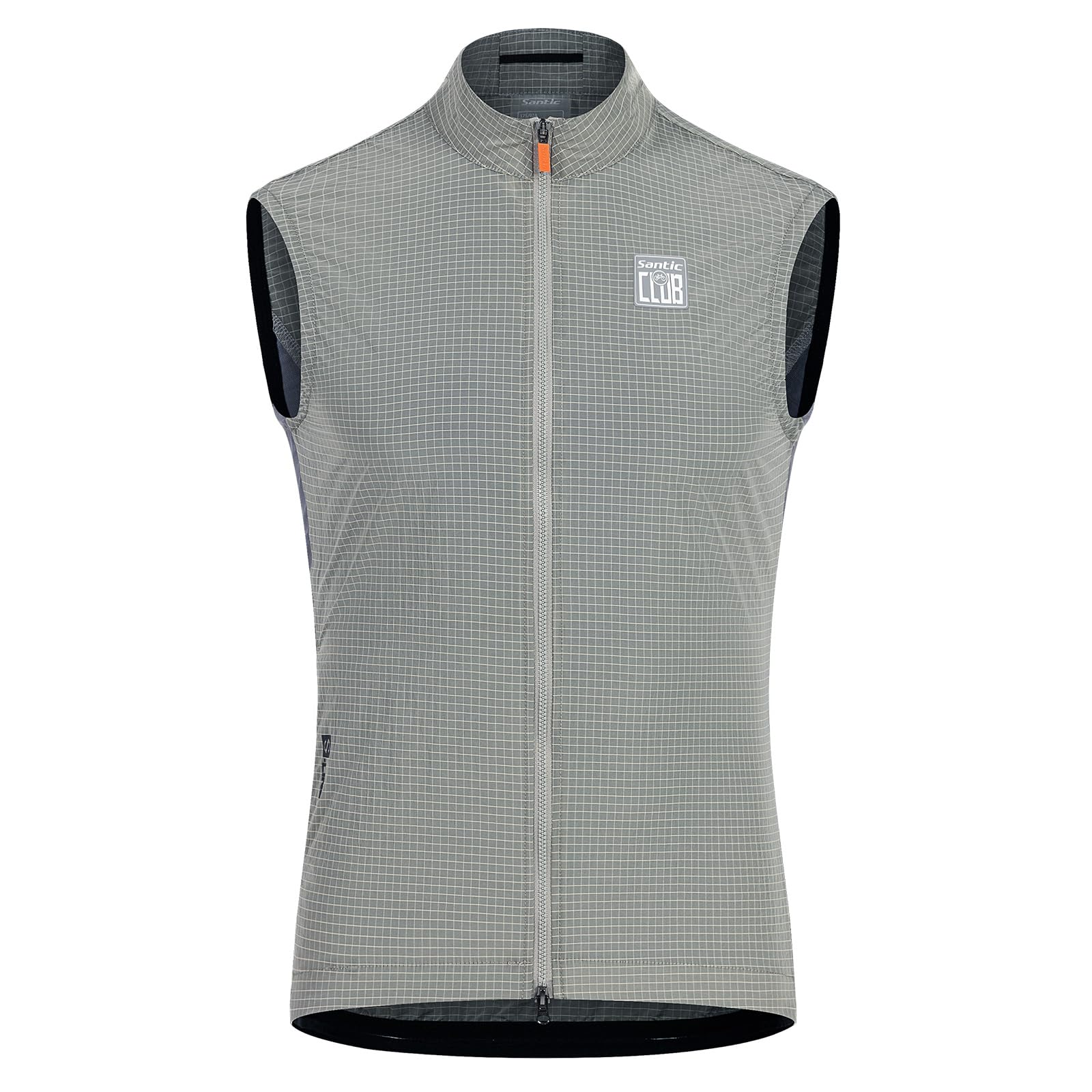 Santic Chaleco de ciclismo para hombre y mujer, sin mangas