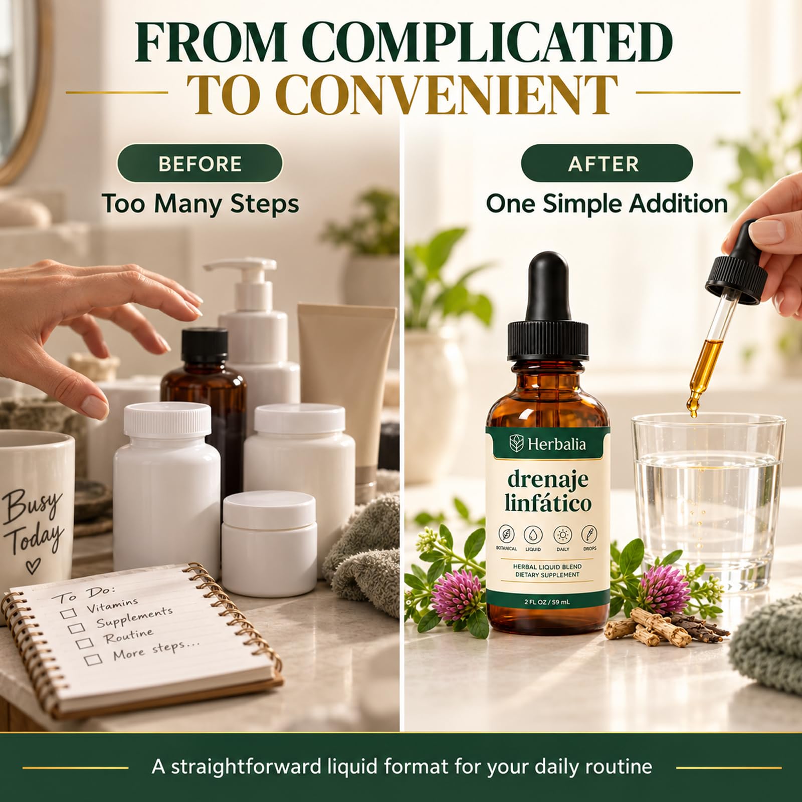 Drenaje Linfatico, Liquid Lymphatic Support Drops – Fast-Absorbing Herbal Formula, Vegan, 2 Fl Oz — Amazon image 5