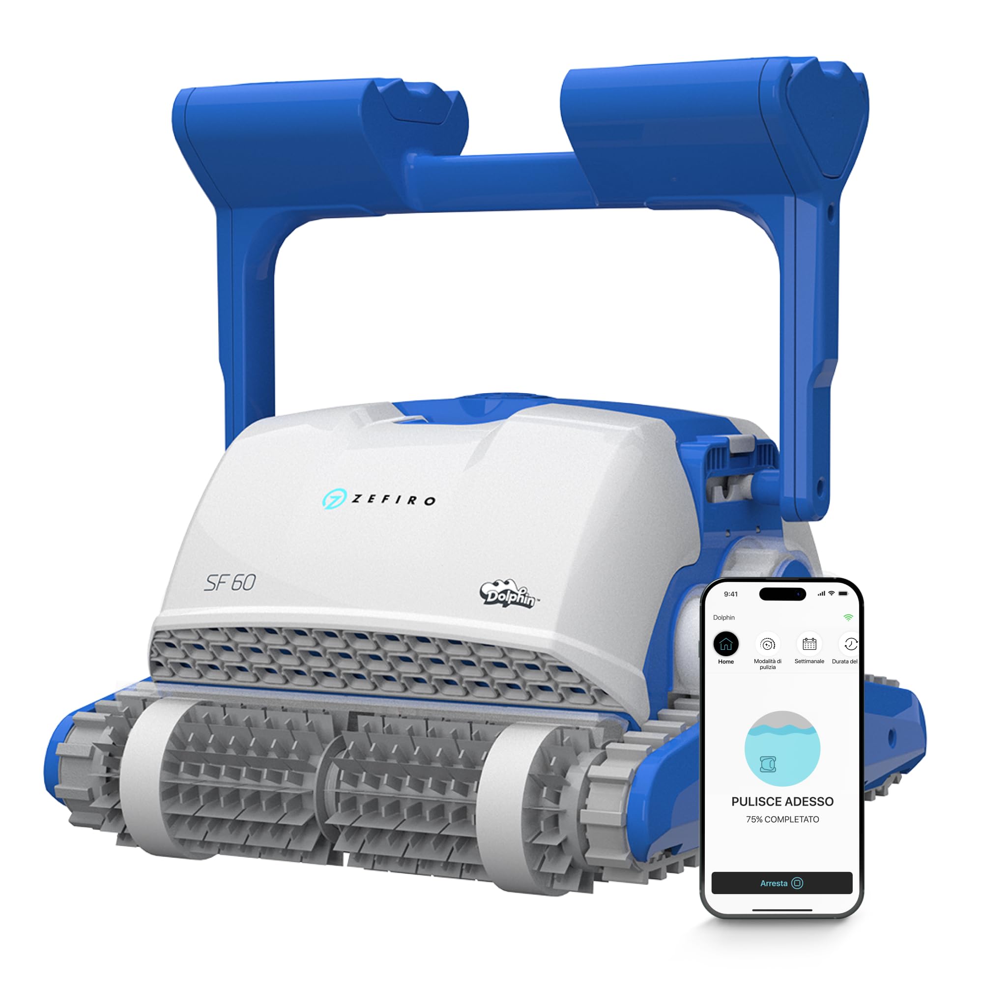 Pulitore automatico per piscine Dolphin E35i