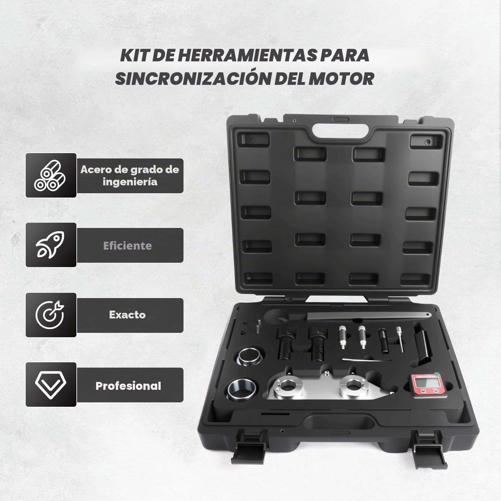 Kit de herramientas de distribución del motor, apto para Audi, Seat 1.5L TSI gasolina. Sustituye a VAS 611 007, T10499A, T10504/1, T10340, 1376-A, G 1376A, T10550/2/3