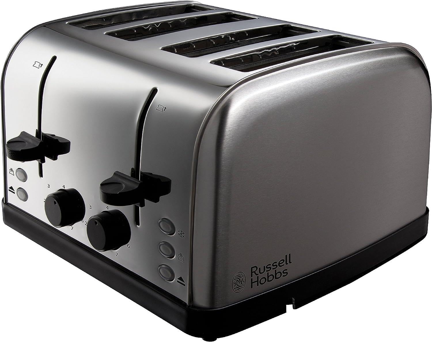 Russell Toaster Russell Hobbs 4 Slice Toaster (High lift feature, 7 Browning levels ...