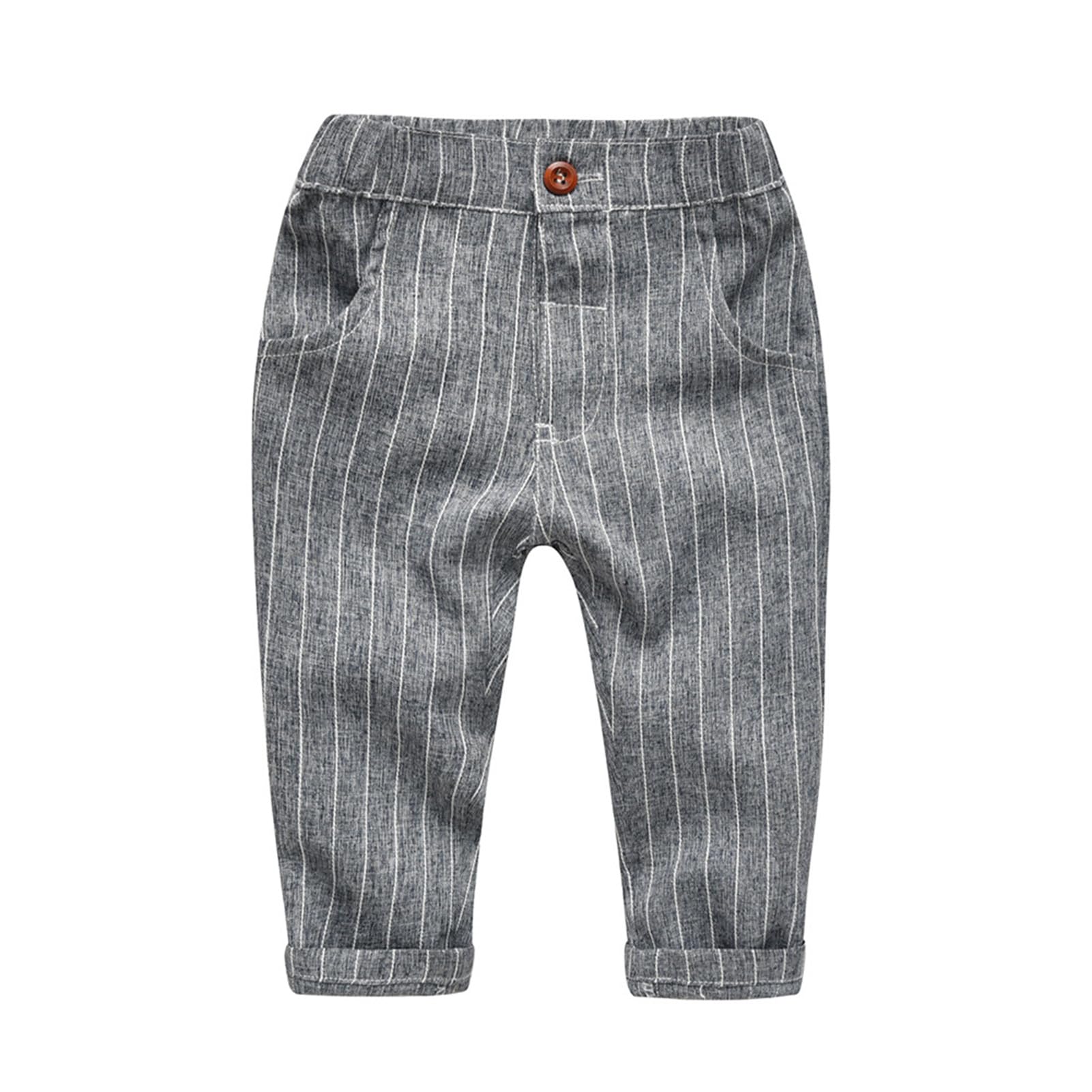 4 Pezzi Completo Elegante Bambino Abito Cerimonia, Ragazzi Abito Formale Nozze Maniche Lunghe Camicie + Papillon + Gilet + Pantaloni