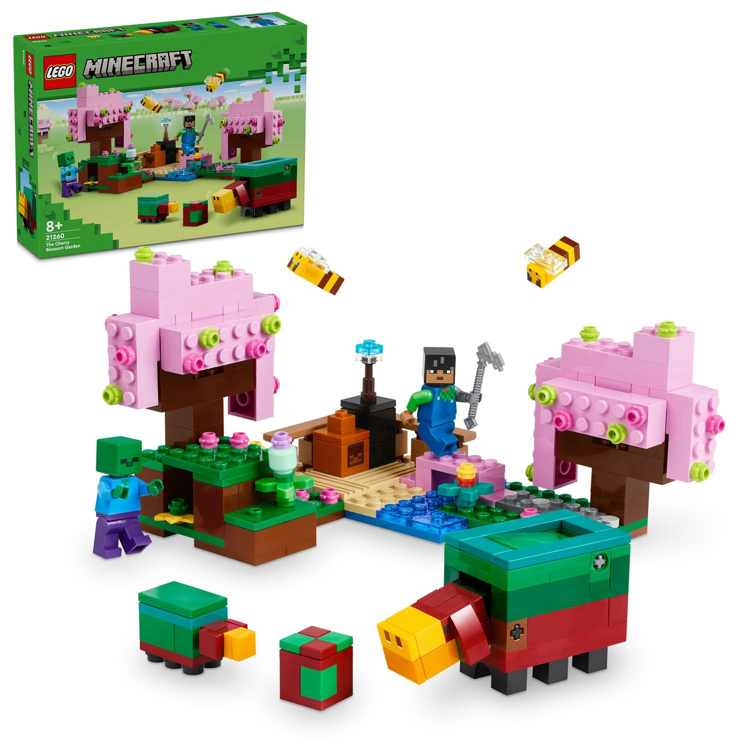 LEGO Minecraft Kiraz Çiçeği Bahçesi 21260-8 Yaş ve Üzeri Macera