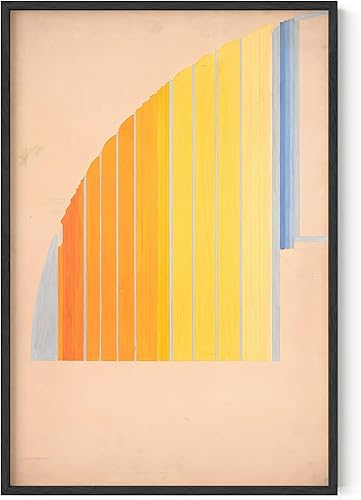 Miniatura 31 de HAUS AND HUES Arte abstracto moderno para pared, arte de sala de estar azul y verde, obra de arte moderna para paredes, imagen minimalista para sala