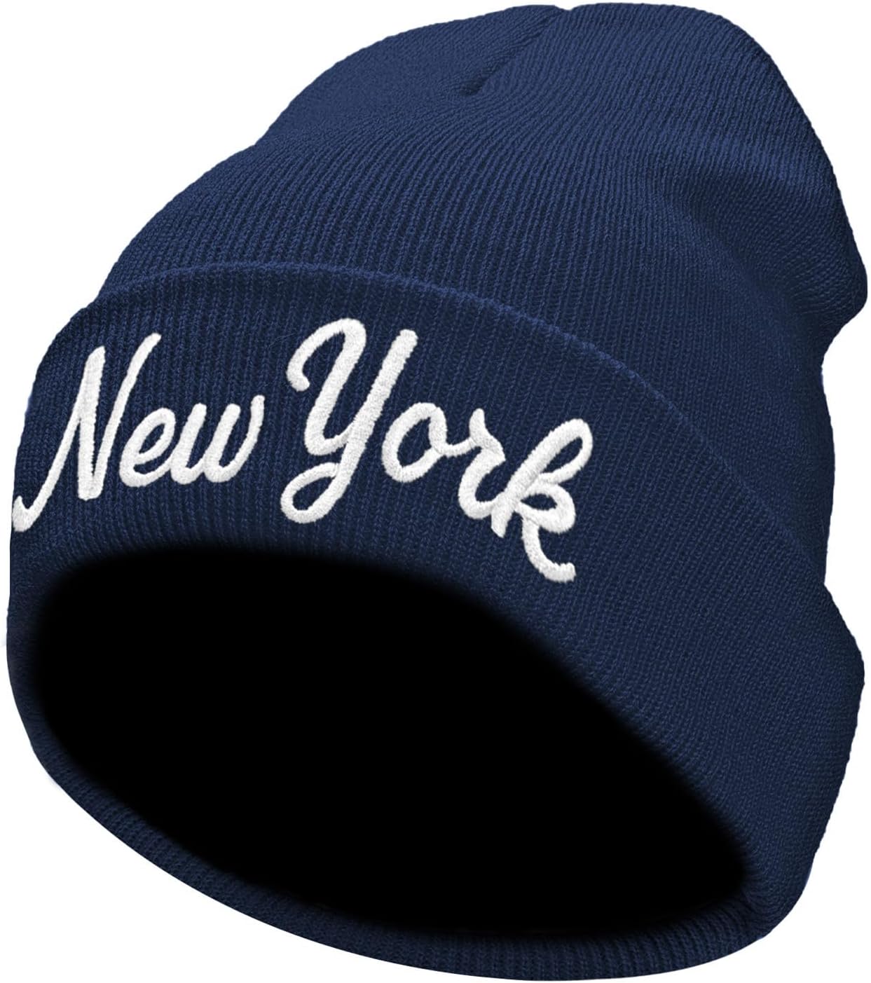 Winter Hat for Men Women Cities Beanie Knit Cuffed Cap for Fans Gifts