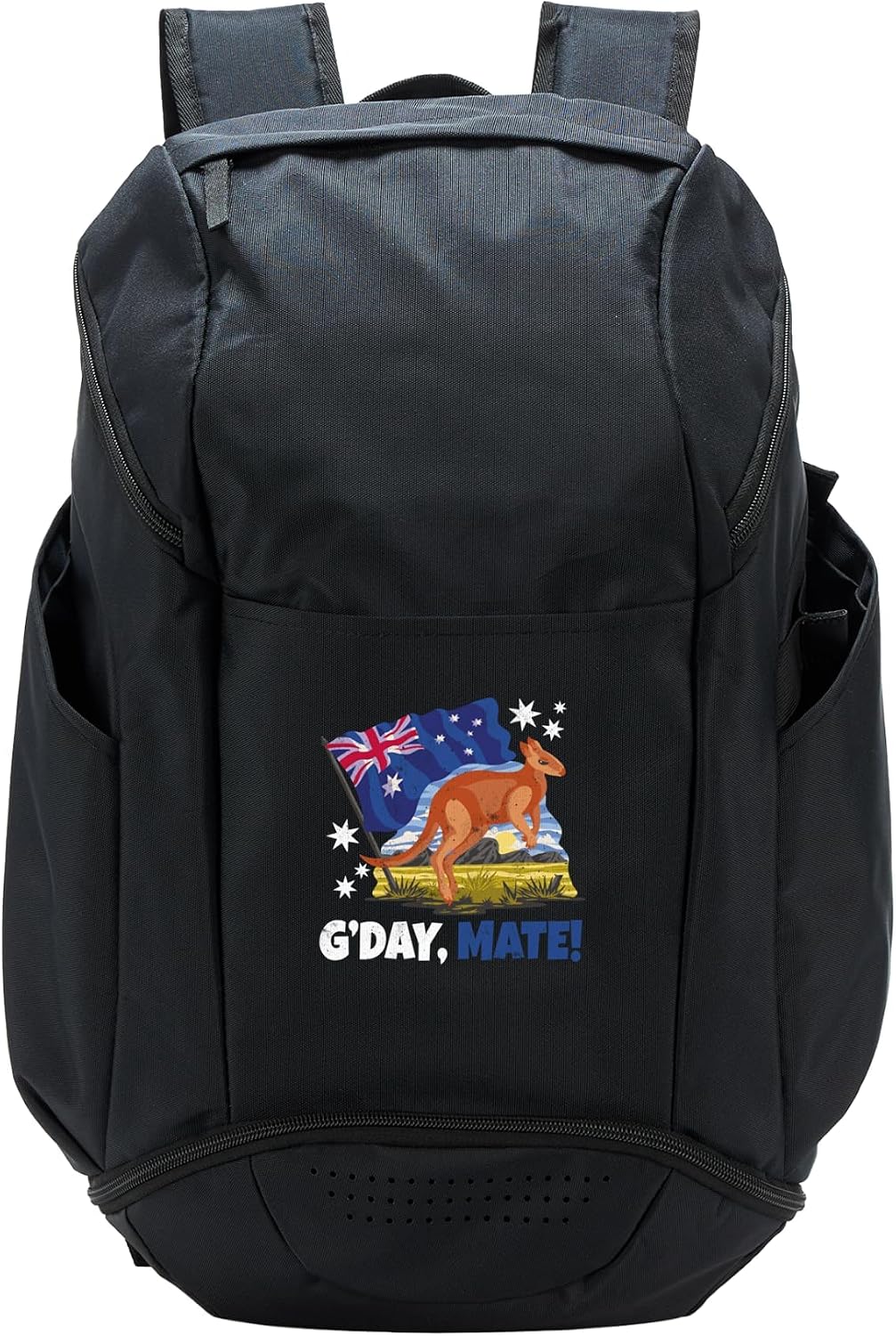 Day Mate Good Kangaroo Patriotic Australian Flag Australia Sport Backpack