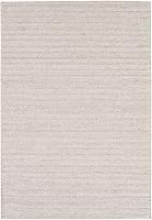 Vista 4 de Surya Alfombra Kindred, 8 x 10 pies, color blanco