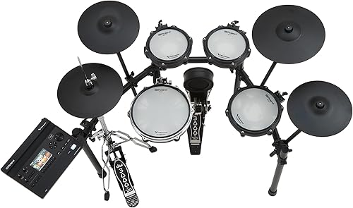 Miniatura 21 de Roland Generation 2 V-Drums TD-17KV2 - Batería electrónica con bolsa para baqueta, cable de audio de 0.138 in, 3 pares de baquetas y paño de pulido