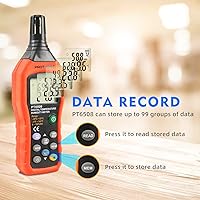 Vista 3 de Protmex MS6508 Medidor digital de temperatura y humedad, CECOMINOD046940