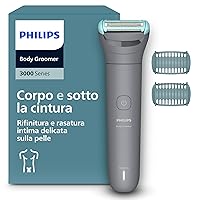 Philips Bodygroom series 3000 - Rifinitore per uomo tripla protezione